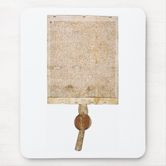The Magna Carta 1297 Version Mouse Pad (Front)