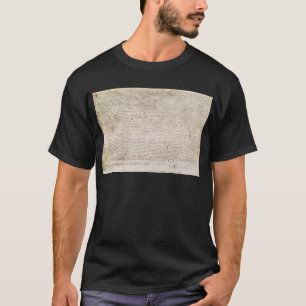 The Magna Carta of 1215 Charter of Liberties T-Shirt