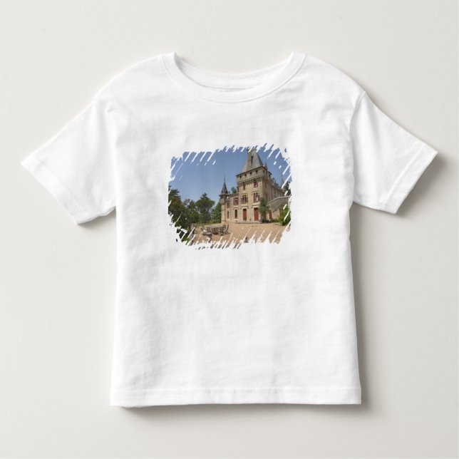 The magnificent Chateau de Pressac and garden Toddler T-Shirt (Front)