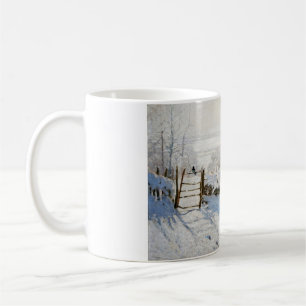 The Magpie by Claude Monet Coffee Mug