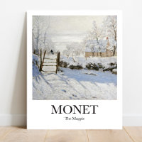 The Magpie by Claude Monet