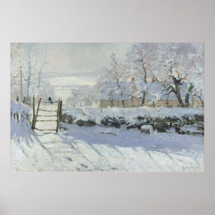 The Magpie - Claude Monet - Die Elster - La Pie Poster