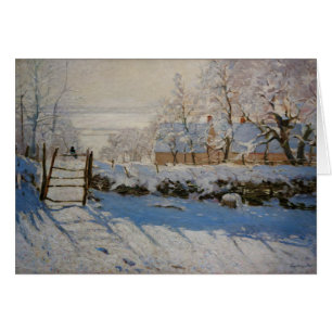 The Magpie La Pie by Claude Monet