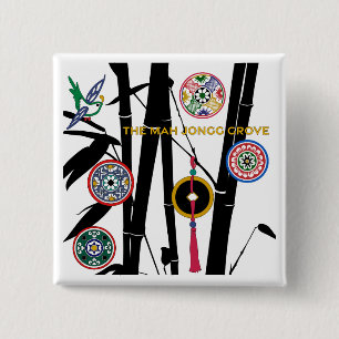 The Mah Jongg Grove 15 Cm Square Badge