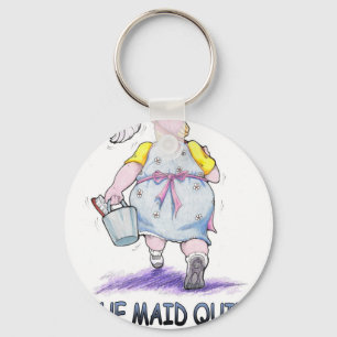 The Maid Quit Key Ring