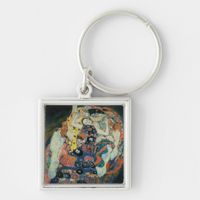 The Maiden, 1913 (oil on canvas) Key Ring (Front)