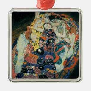 The Maiden, 1913 (oil on canvas) Metal Ornament