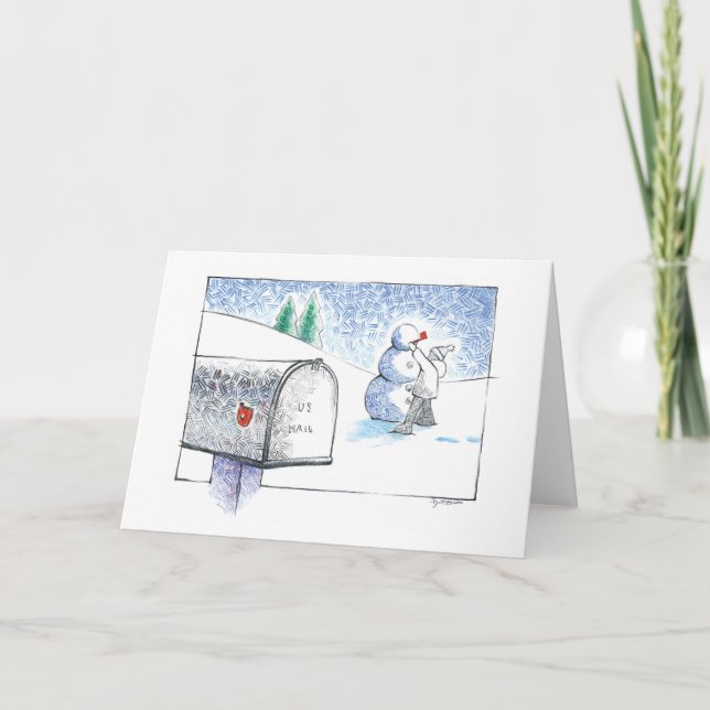 The Mailbox card - horizontal (Front)