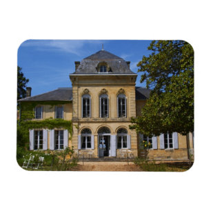 The main chateau building, renovated by magnet