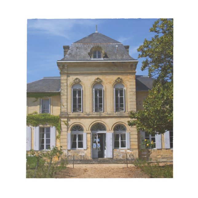 The main chateau building, renovated by notepad (Front)