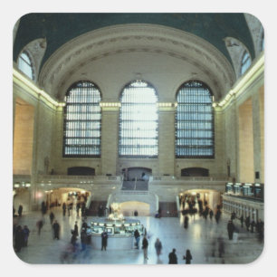 The Main Concourse (photo) Square Sticker