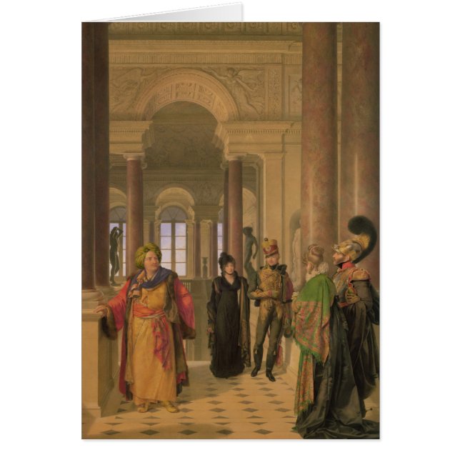 The Main Staircase of the Louvre, 1817 (Front)