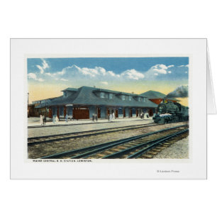 The Maine Central Railroad Station