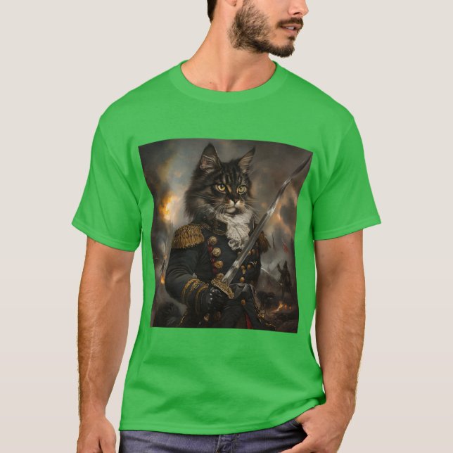 The Maine Coon of Malakoff T-Shirt (Front)