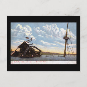 The Maine, Havana, Cuba 1908 Vintage Postcard