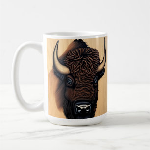 The Majestic Bison - A Symbol Of Power And Freedom Coffee Mug