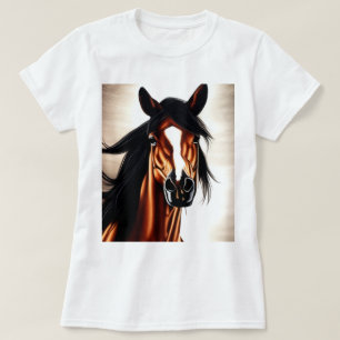 The Majestic Mustang - The Spirt Of Freedom T-Shirt