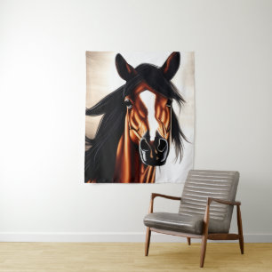 The Majestic Mustang - The Spirt Of Freedom Tapestry
