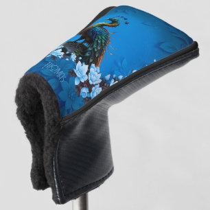 The majestic peacock: A play of colours in nature. Golf Head Cover