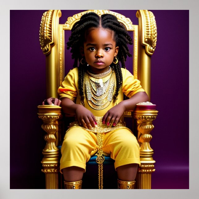 The Majestic Young King Poster (Front)