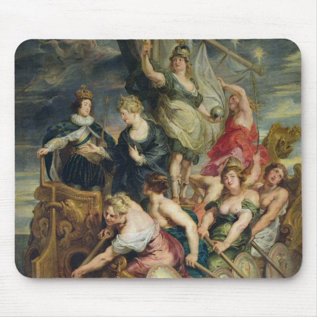 The Majority of Louis XIII Mouse Pad (Front)