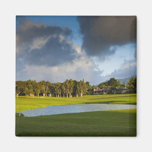 The Makai golf course in Princeville 4 Magnet
