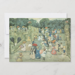 The Mall, Central Park by Maurice Prendergast