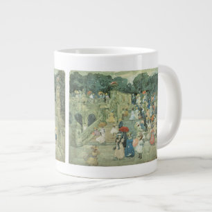 The Mall, Central Park by Maurice Prendergast Large Coffee Mug