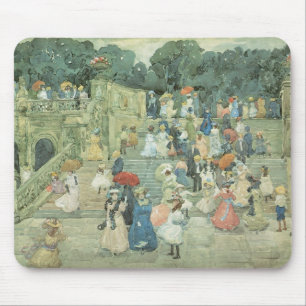 The Mall, Central Park by Maurice Prendergast Mouse Pad