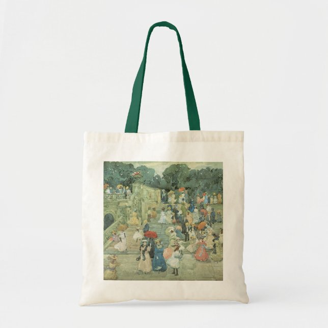 The Mall, Central Park by Maurice Prendergast Tote Bag (Front)