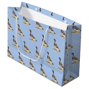 The Mallard or Wild Duck (Anas platyrhynchos) Large Gift Bag