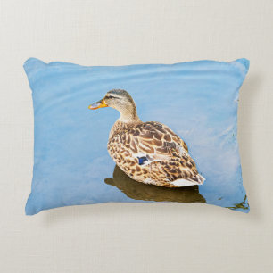 The mallard or wild duck decorative cushion