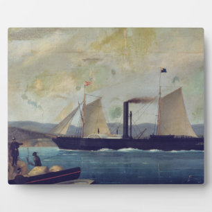 The 'Mallorcan', ship on which George Sand and Cho Plaque