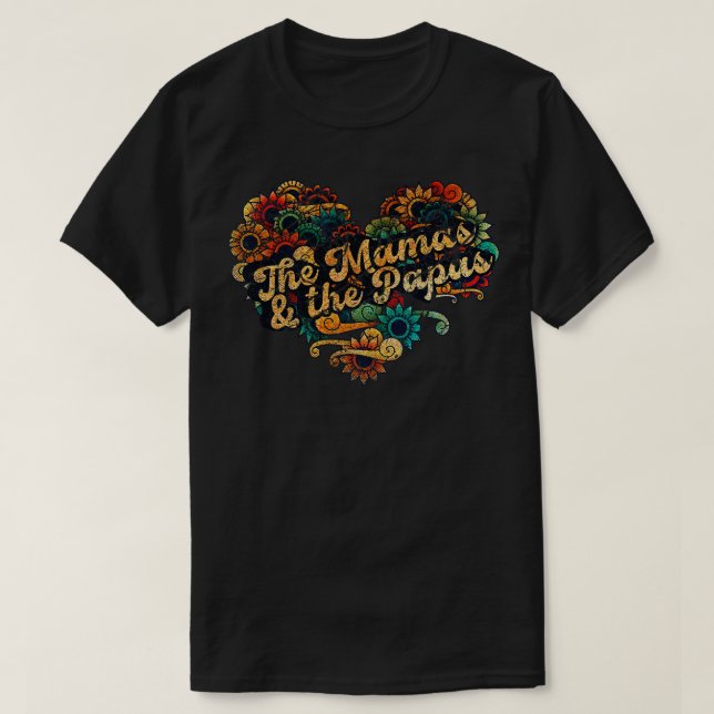 The Mamas the Papas T-Shirt (Design Front)