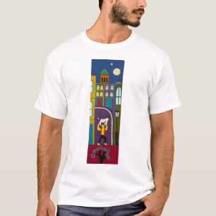 The Man and his dog every day in Portobello Road T-Shirt