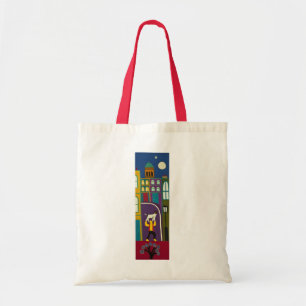 The Man and his dog every day in Portobello Road Tote Bag