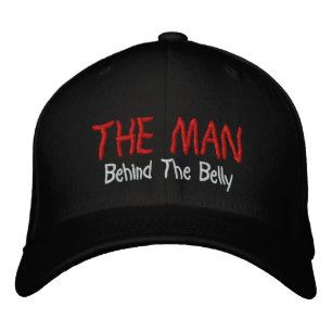 The Man Behind The Belly Embroidered Cap