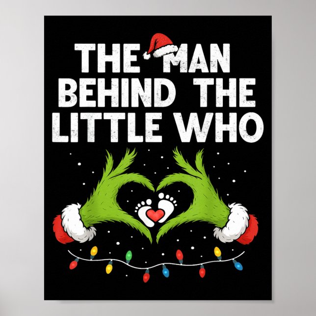 The Man Behind The Little Who Christmas Pregnancy  Poster (Front)