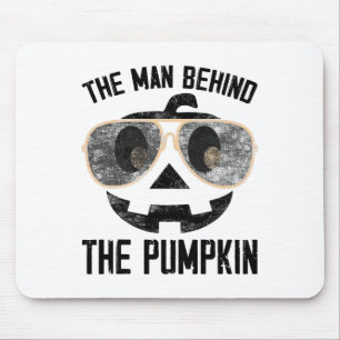The Man Behind The Pumpkin New By Mouse Pad