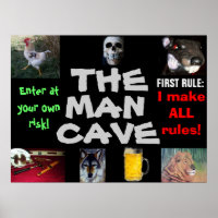THE MAN CAVE poster