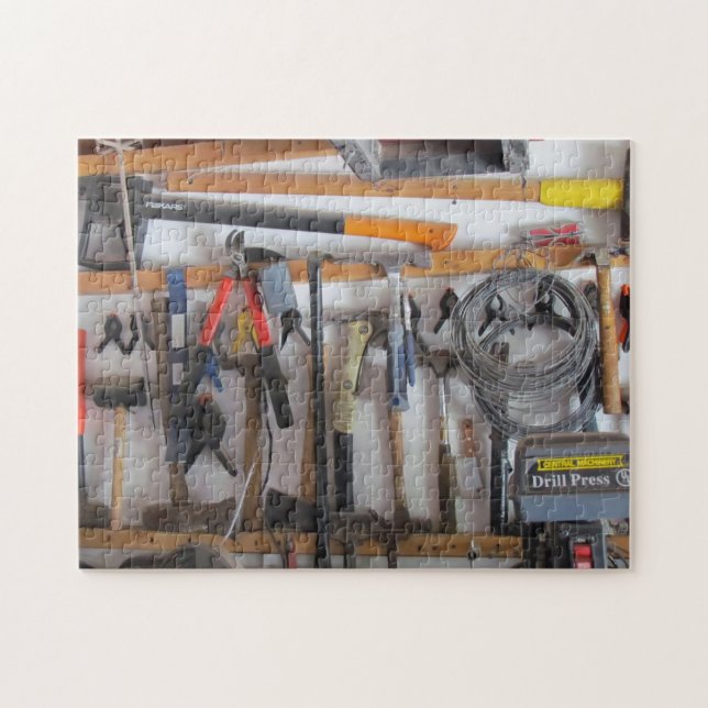 The Man Cave - Tools Tools Tools! Puzzle (Horizontal)