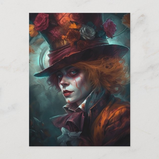 The Man in a Top Hat Postcard (Front)