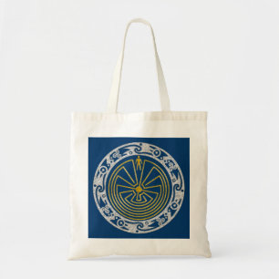 The Man in the Maze - Ornament gold silver Tote Bag