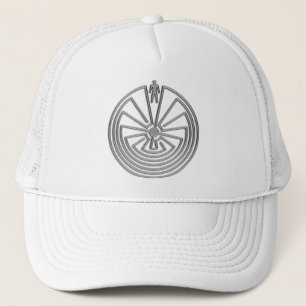 The Man in the Maze - silver Trucker Hat