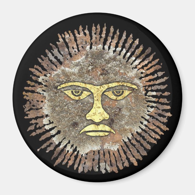 The Man in the Sun - Talking Canyons, New Mexico M Magnet (Front)