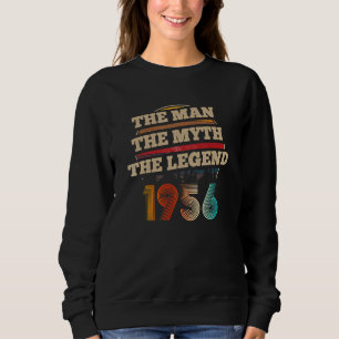 The Man Myth Legend 1956 66th B Day For 66 Years Sweatshirt