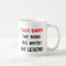 The man myth legend mug | Personalizable