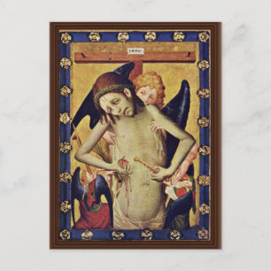The Man Of Sorrows By Meister Francke (Best Qualit Postcard