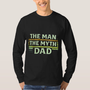 The Man The Myth Dad Vintage Father's Day T-Shirt