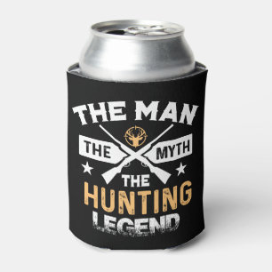 The Man The Myth The Hunting Legend - Deer Can Cooler